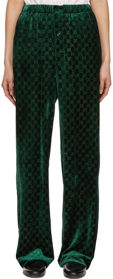 gucci green velvet pants|gucci pants for roblox.